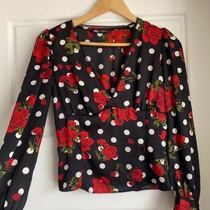 Polka Dot Zara Blouse